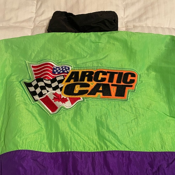 Men’s Vintage Arctic Wear 1/4 Zip Racing Jacket - Picture 8 of 9